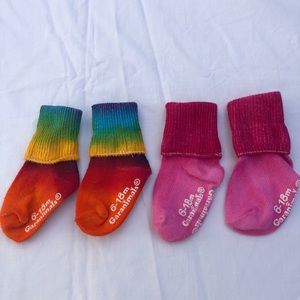 NWOT Tye Dye Baby Socks - Size 6-18 Months